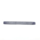 Silver Velvet Choker Necklace with Silver Adjustable Chain
